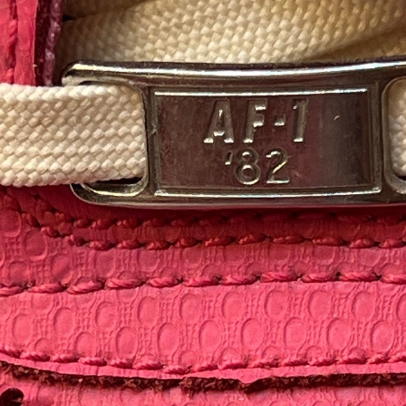 Nike Air Force 1 Women’s Size 7 Pink Force Sail 315115-608 - RARE - Picture 6 of 14